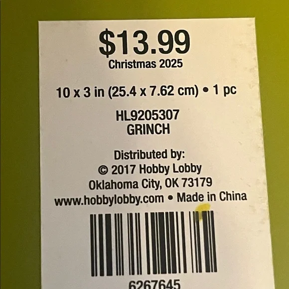 Hobby Lobby Grinch Christmas Decor - Green - Picture 6 of 6